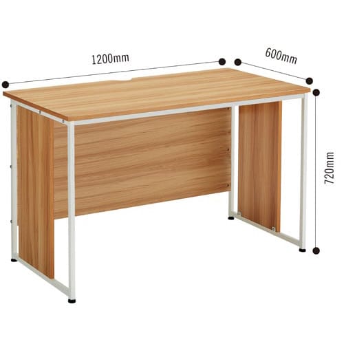 モルトデスク平机W1200D600ナチュラル