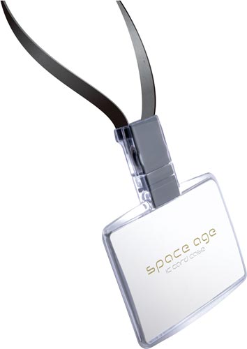 リールタイプカードホルダー ICサイズ ブラック