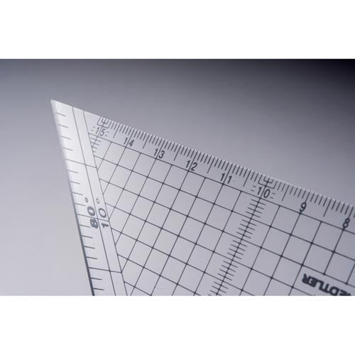 レイアウト用方眼三角定規 24cm