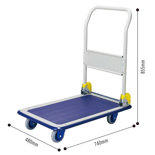 横にも動かせる4輪自在スチール台車150kg 3台