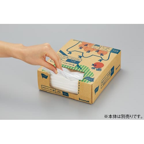 取り出しやすい高密度ゴミ袋詰替用90L 80枚×3