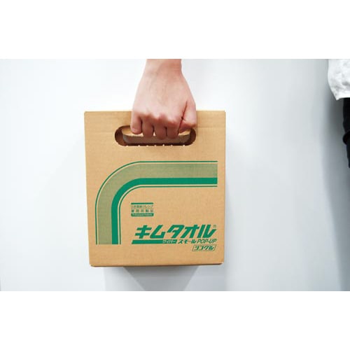 キムタオルホワイト 4つ折り 50枚入