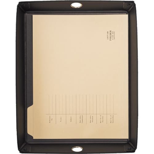 スタッキングトレー A4 黒 10個