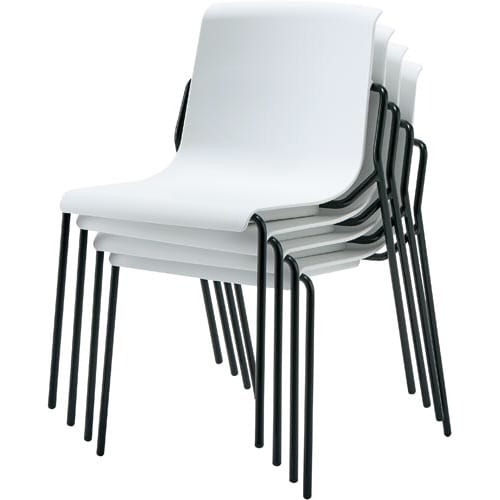 クラウンチェア3 BKフレームパッドなし4脚以上