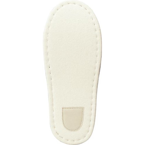 外縫いスリッパ ブラウン L 20足入