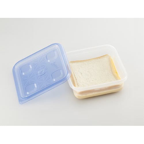 ジップロックコンテナー正方形 700ml 2個入