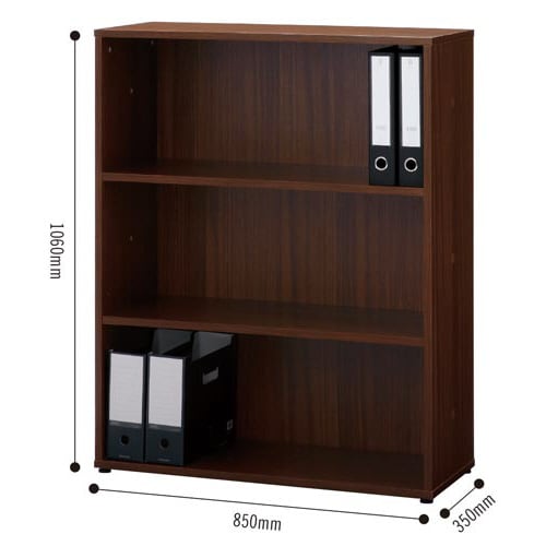 モルト木製収納 3段オープン NA