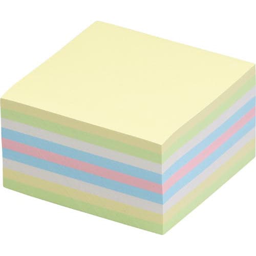 ポストイット 再生紙キューブ 75×75 黄