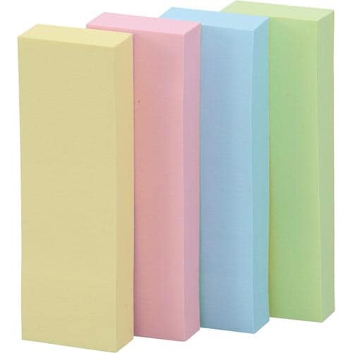 ポストイット 再生紙ふせん 75×25 混色40冊