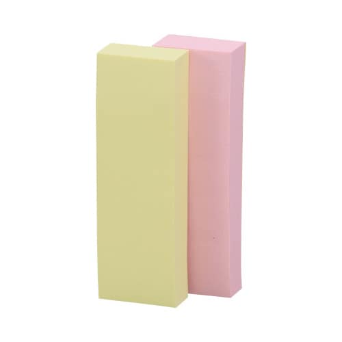 ポストイット強粘着75×25 パステル黄・桃20冊