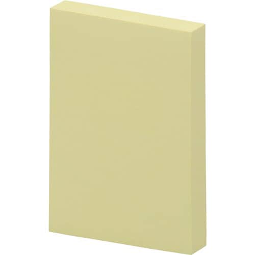 ポストイット 再生紙ノート75×50 イエロー1冊