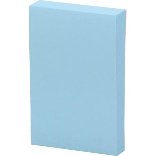 ポストイット 再生紙ノート75×50 ブルー 1冊