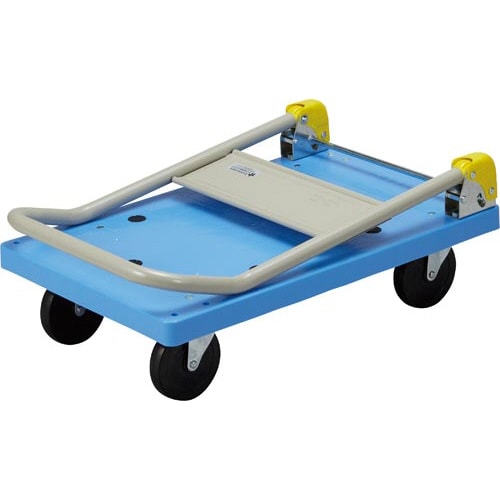 段差が乗り越えやすい樹脂台車