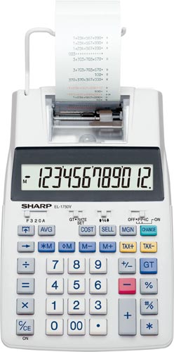 プリンタ電卓 EL−1750V