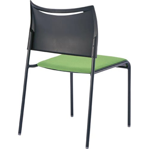 LTSチェア 座布黒フレーム グリーン4脚以上