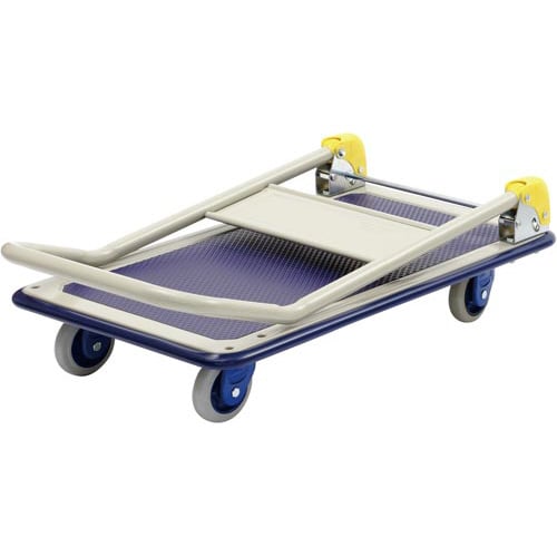 横にも動かせる4輪自在スチール台車150kg 3台