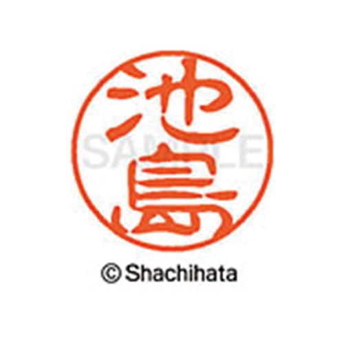 シヤチハタネーム ブラック11 池島