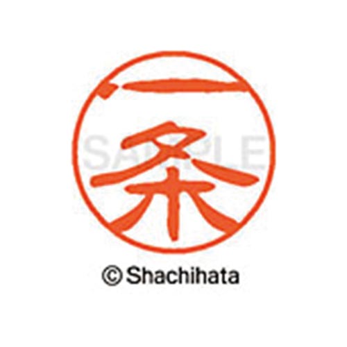 シヤチハタネーム ブラック11 一条