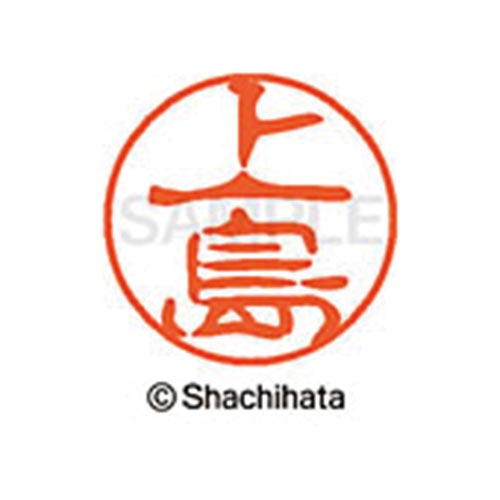 シヤチハタネーム ブラック11 上島