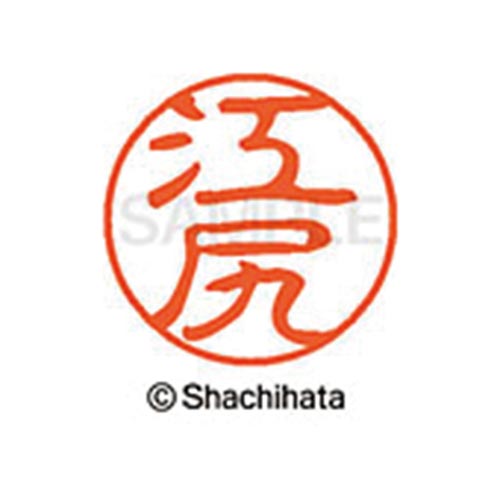 シヤチハタネーム ブラック11 江尻