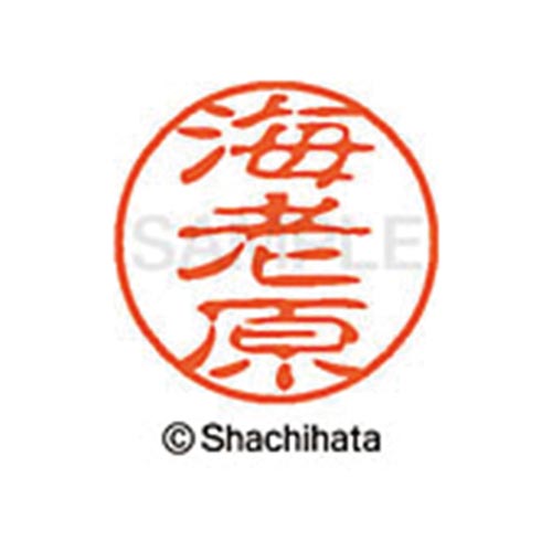 シヤチハタネーム ブラック11 海老原