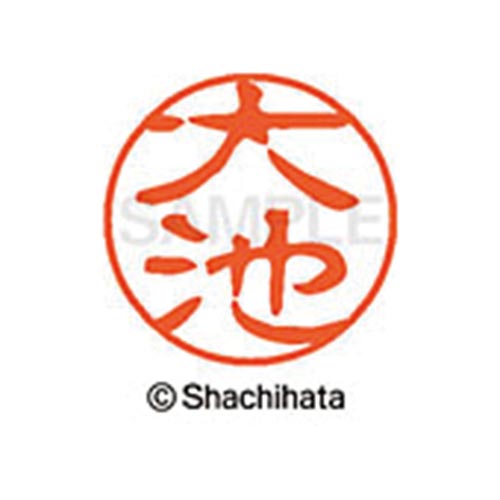 シヤチハタネーム ブラック11 大池