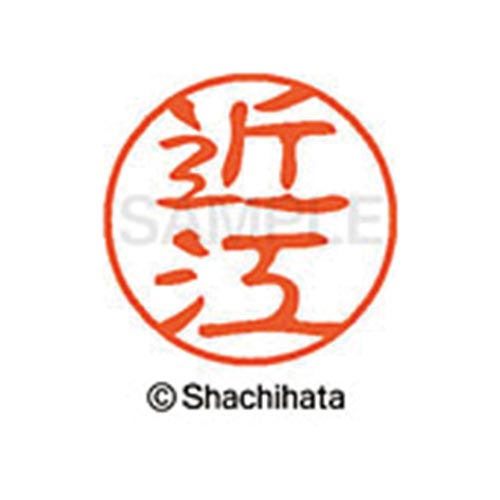 シヤチハタネーム ブラック11 近江