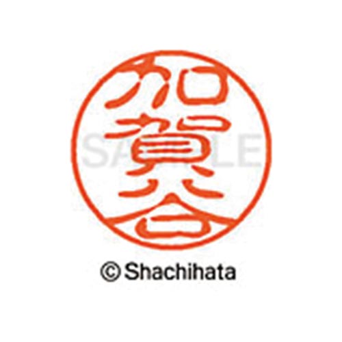 シヤチハタネーム ブラック11 加賀谷