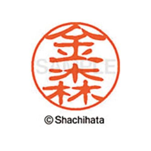 シヤチハタネーム ブラック11 金森