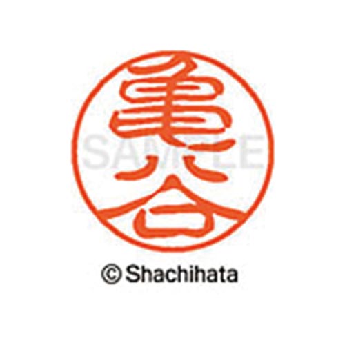 シヤチハタネーム ブラック11 亀谷