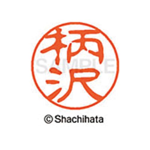 シヤチハタネーム ブラック11 柄沢