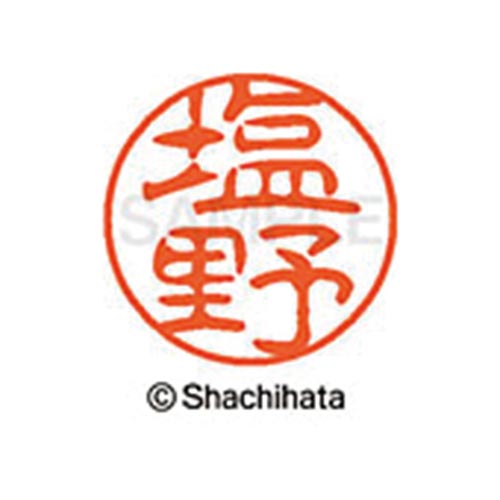シヤチハタネーム ブラック11 塩野