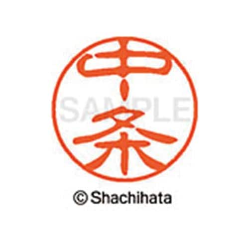 シヤチハタネーム ブラック11 中条