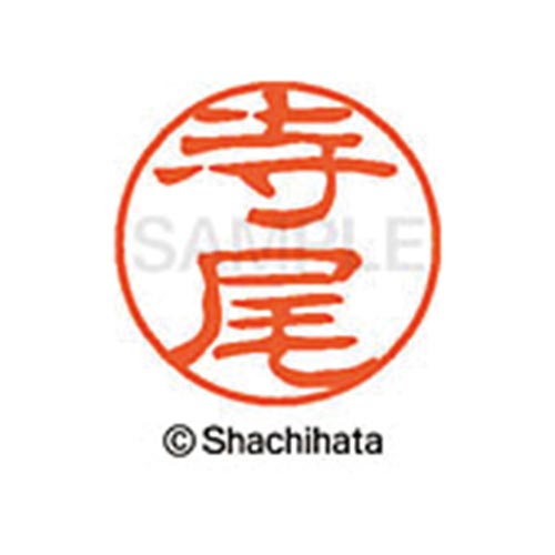 シヤチハタネーム ブラック11 寺尾