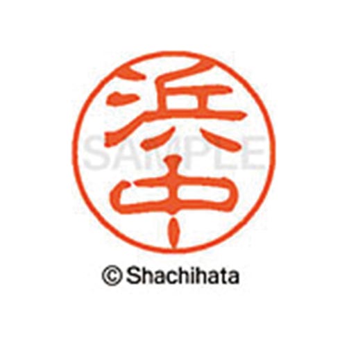 シヤチハタネーム ブラック11 浜中