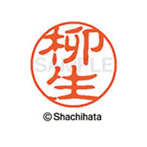 シヤチハタネーム ブラック11 柳生