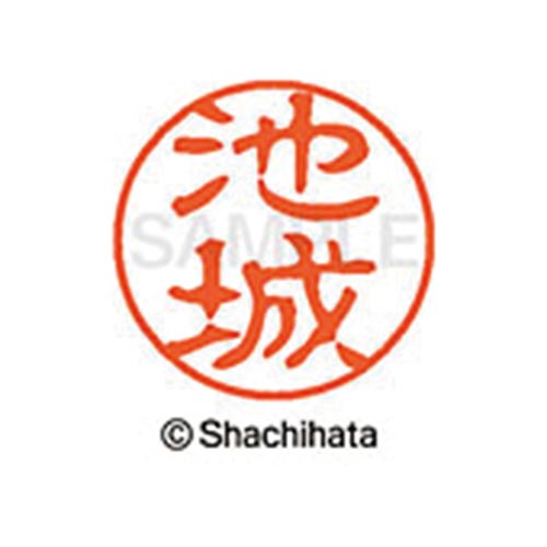 シヤチハタネーム ブラック11 池城