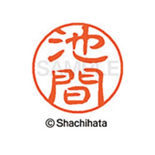 シヤチハタネーム ブラック11 池間