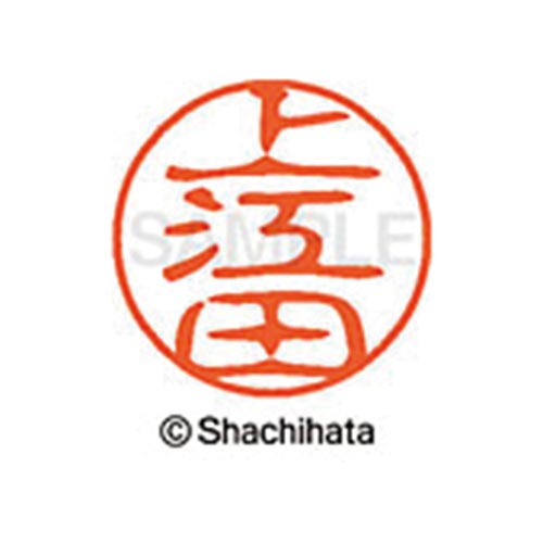 シヤチハタネーム ブラック11 上江田