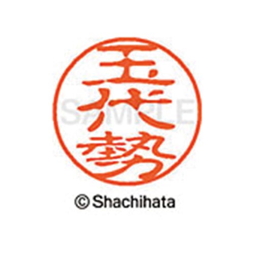 シヤチハタネーム ブラック11 玉代勢