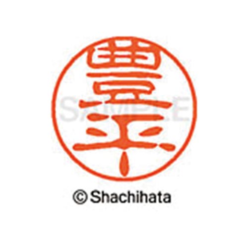 シヤチハタネーム ブラック11 豊平