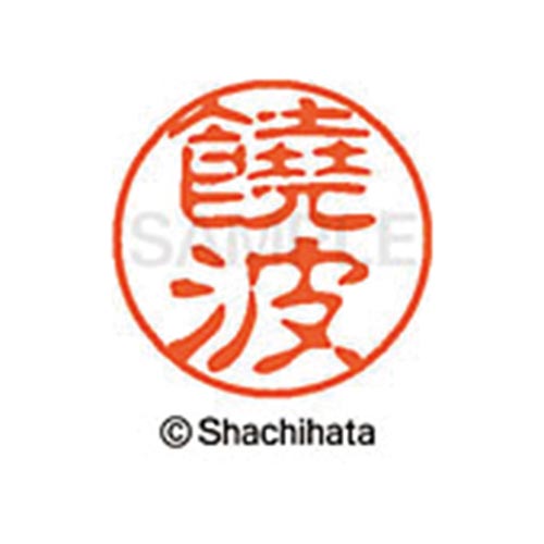 シヤチハタネーム ブラック11 饒波