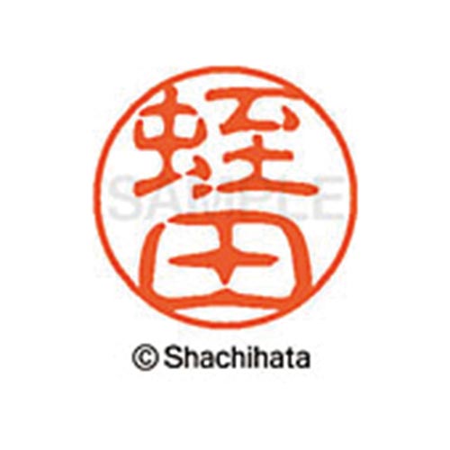 シヤチハタネーム ブラック11 蛭田