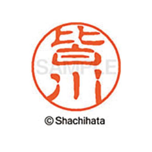 シヤチハタネーム ブラック11 皆川