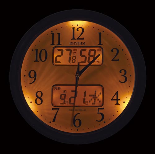 リズム ピュアカレンダーM617SR