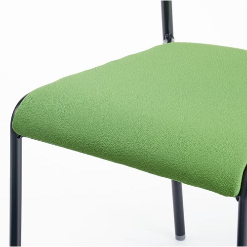 LTSチェア 座布黒フレーム グリーン4脚以上