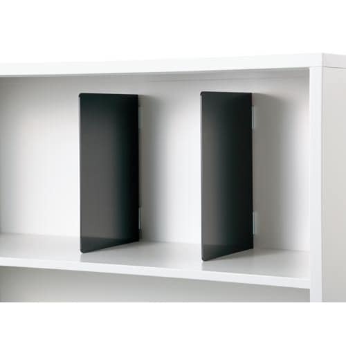 背面で固定できるブックエンド 4組