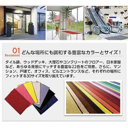 スタンダードマットS 45×75 ココアブラウン