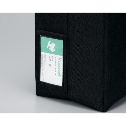 外出に使えるミーティングバッグラージ黒×薄茶10個