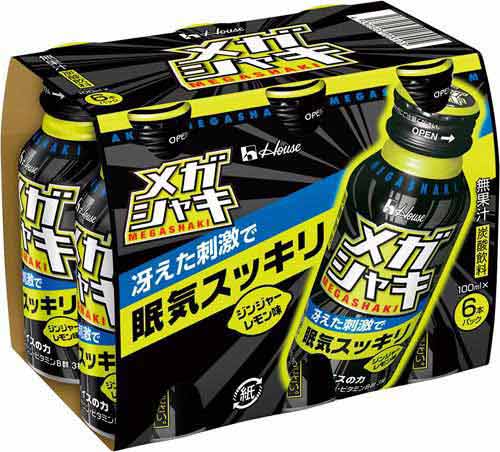 ハウス メガシャキ 100ml 6本
